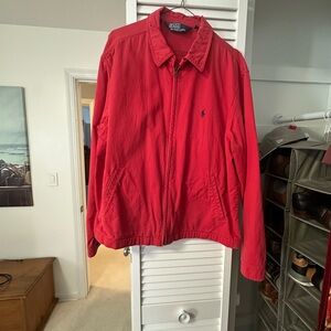 Polo by Ralph Lauren Men's Vibrant Red Jacket
